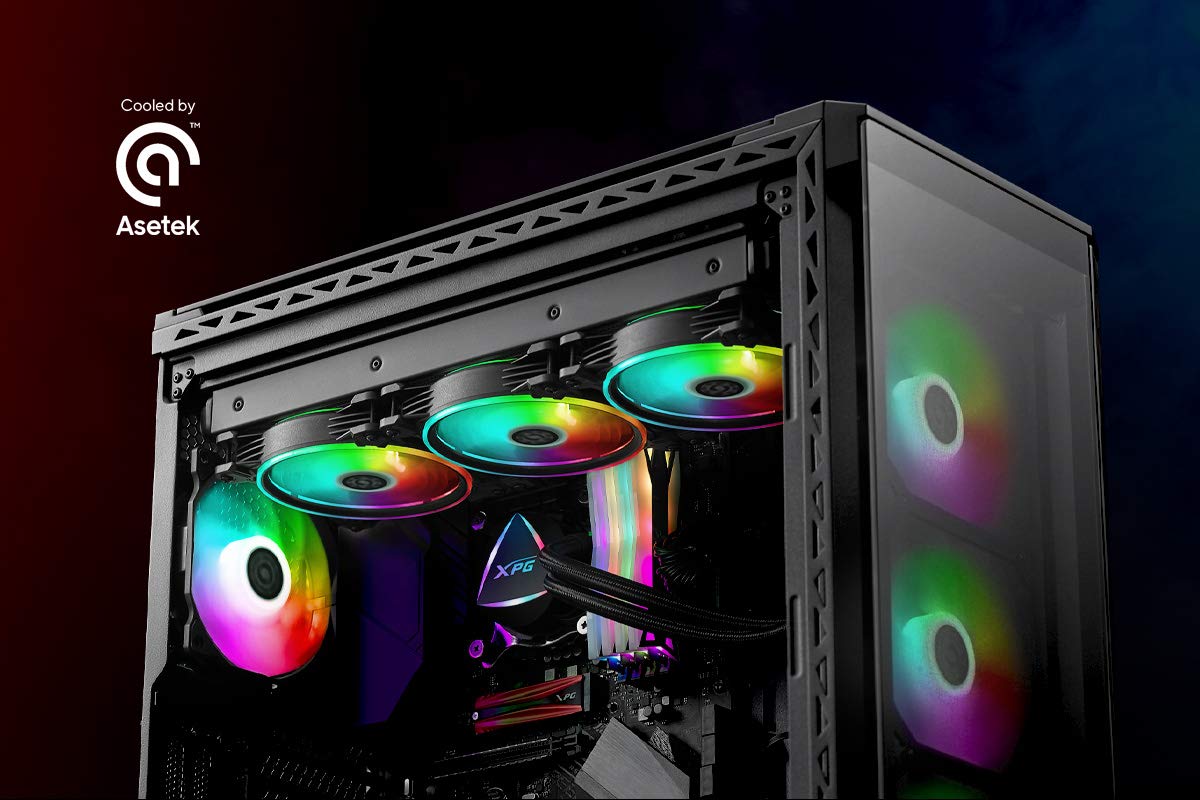 Alternative view of Xpg Levante II 360mm AIO Liquid Cpu Cooler